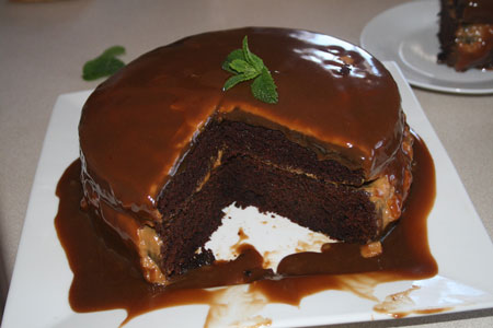 sweet chocolate sensation cake